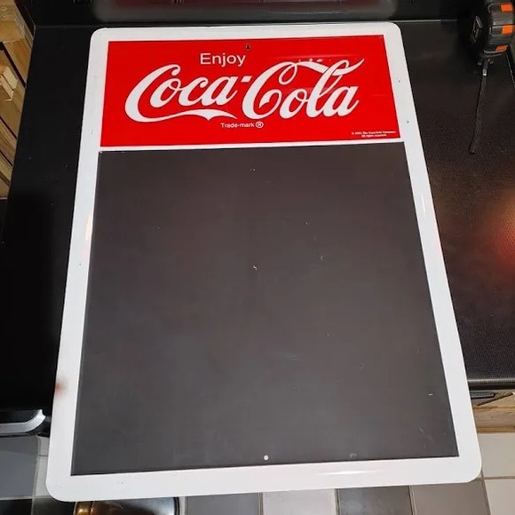 Coca Cola Other - Vintage Coca Cola Chalkboard Sign